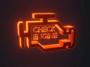 check engine hibajel